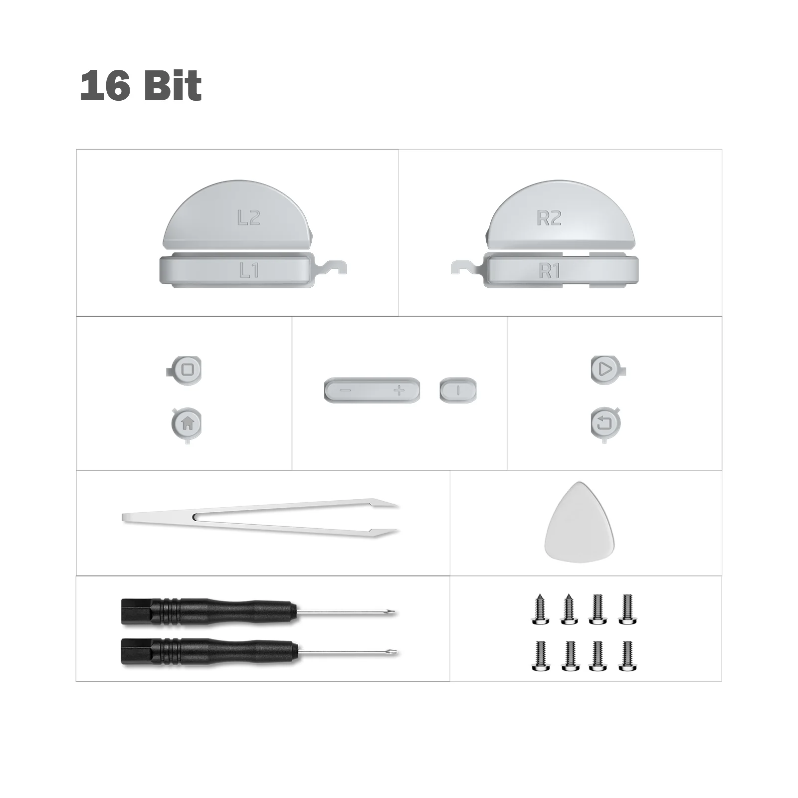 Retroid Pocket Mini/V2 Full Set Buttons - Image 3