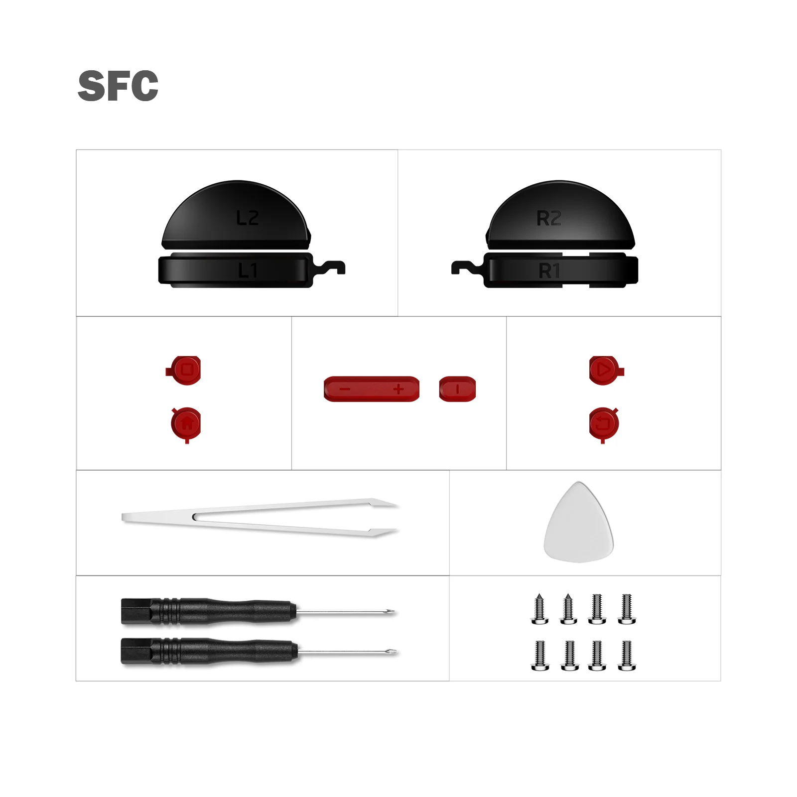 Retroid Pocket Mini/V2 Full Set Buttons - Image 5